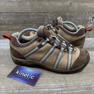 Chaco Canyonland Low eVent Womens Sz 7 Brown Leather Hiking Shoes NOT FOR RESALE
